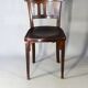 2 chaises bistrot n° 714, gustave siegel pour kohn, 1910. no thonet
