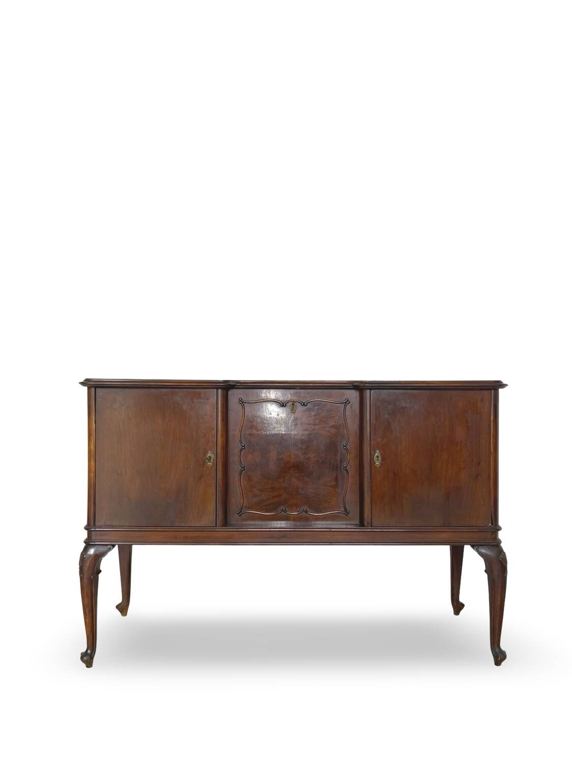 Élégant buffet italien fabriqué par Galleria G. Malafronte, Rome, années 1940