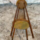 High Stand Vintage Wooden Pot Holder