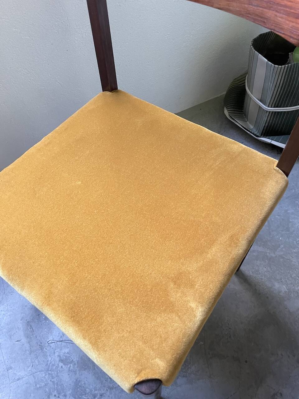 Desk and its Scandinavian rosewood chair