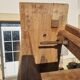 Solid oak table