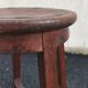 Tabouret haut en chêne massif, 1950
