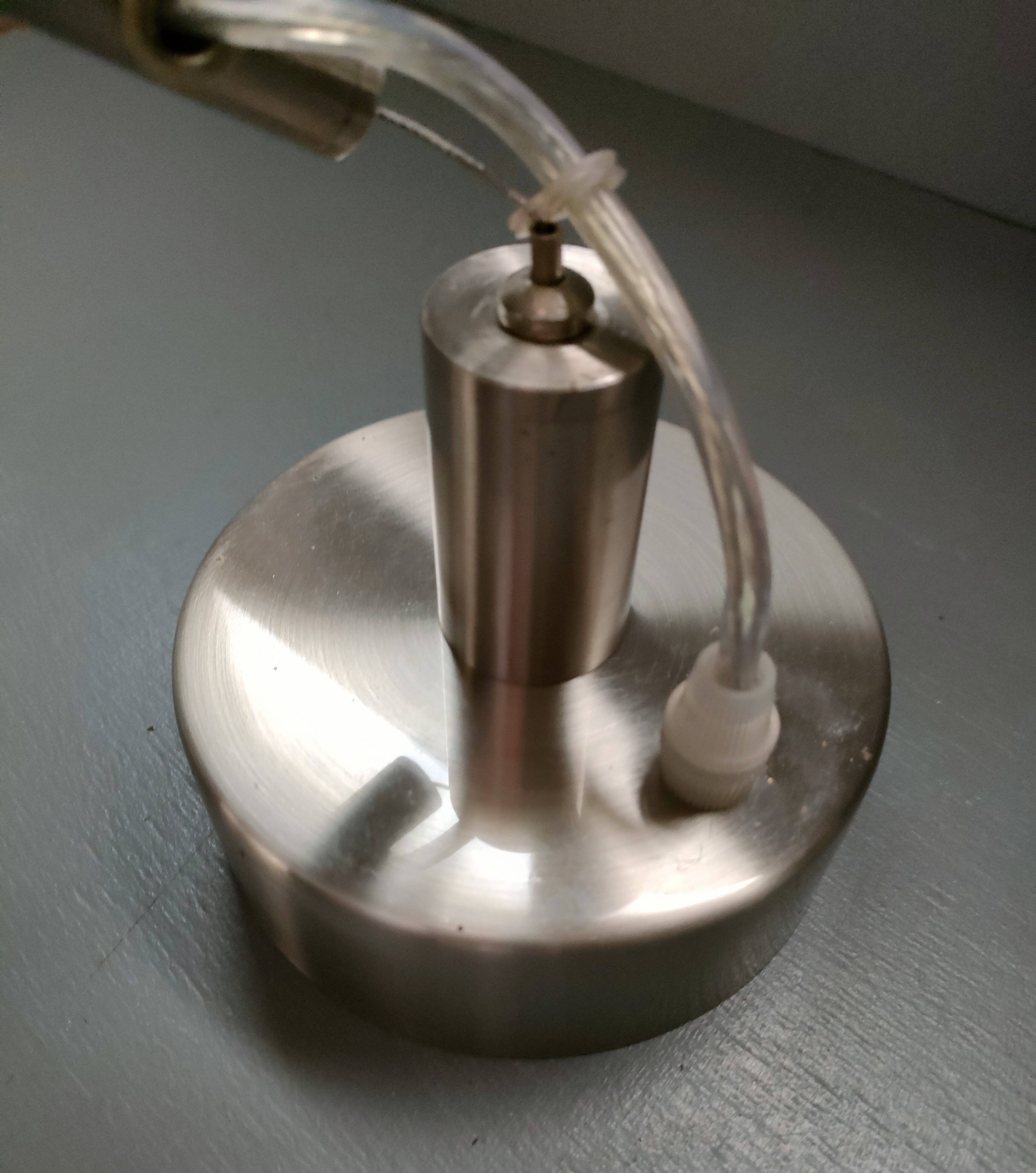 Lampe Suspension François Chatain - Ampoule Filament 50cm - Couleur Rouille - Occasion