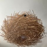Natural rattan nest suspension