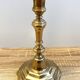 Antique Louis XV Period Candlestick Candle Holder Gilt Solid Bronze