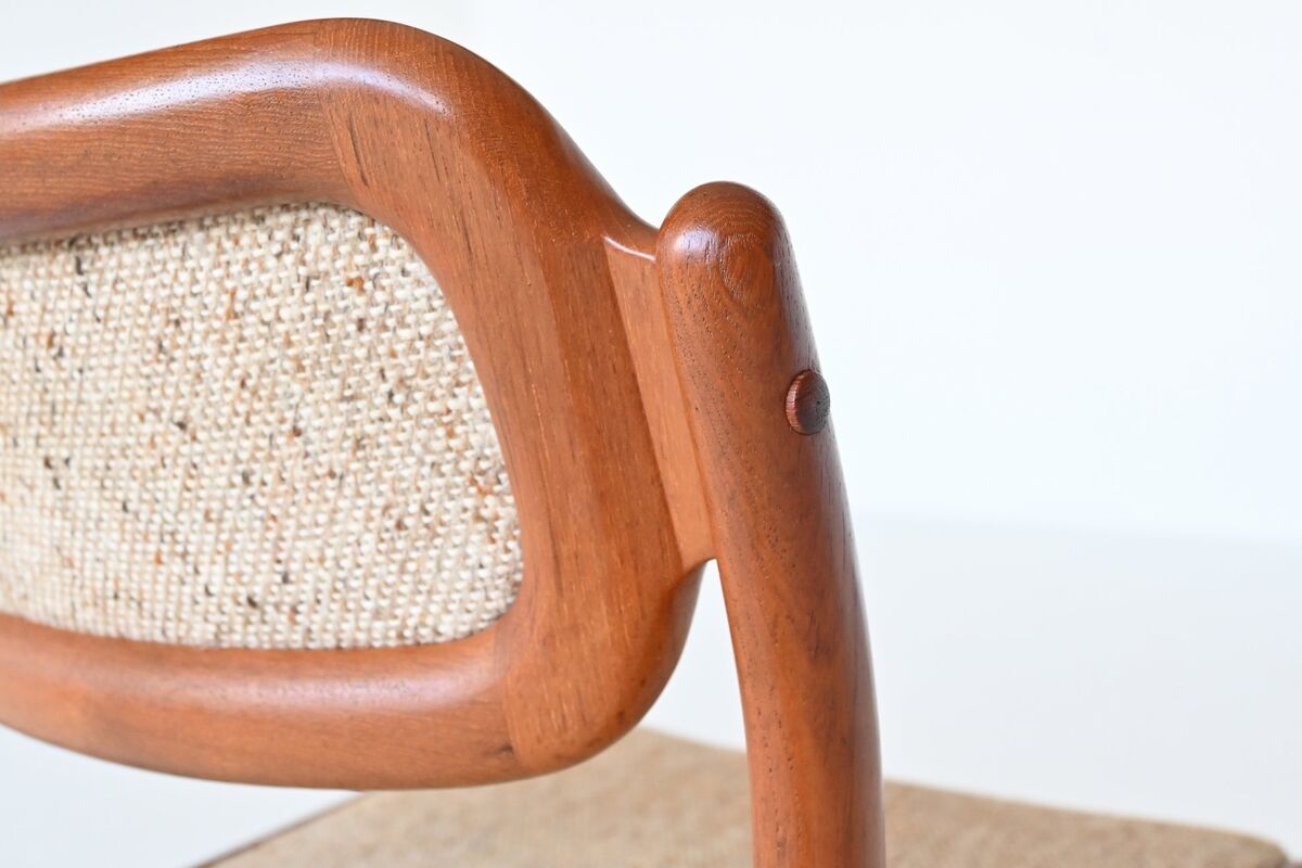 Set de 6 chaises Johannes Andersen Danemark 1960