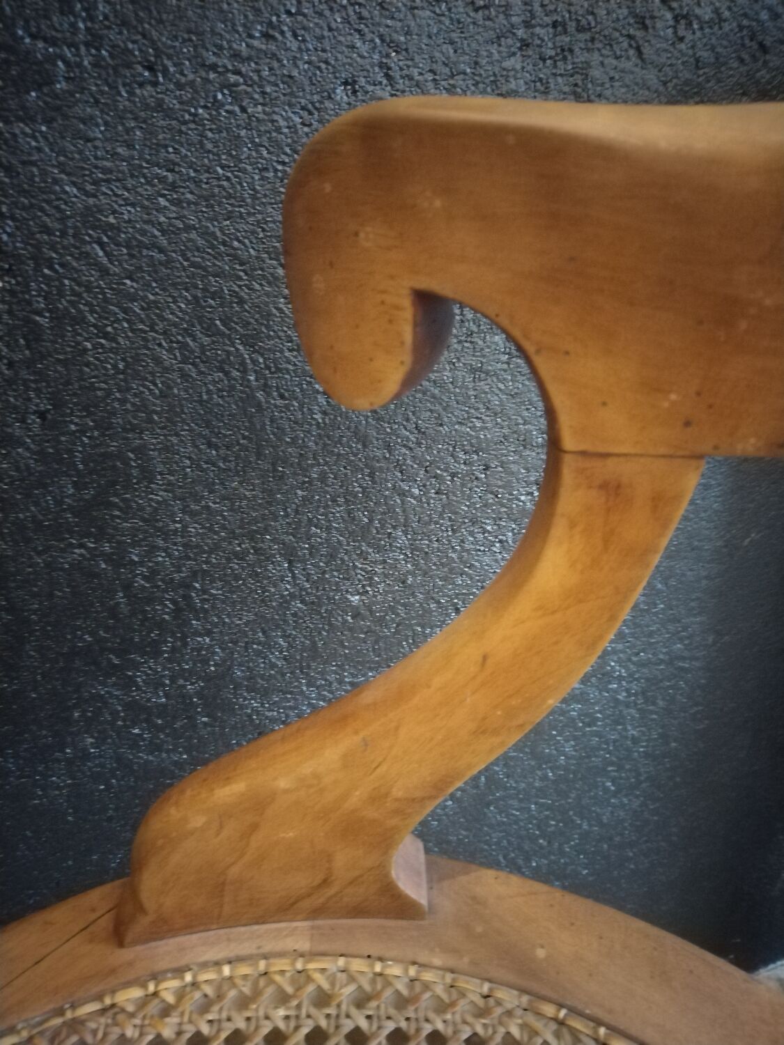 Duverneuil Louis Philippe swivel chair on balls