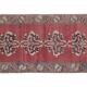 Vintage Turkish hallway rug 102x237 cm