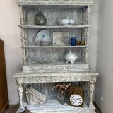 Walnut dresser, 19th century.