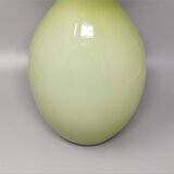 1970s Astonishing Space Age Green Vase in Murano Glass. Made in Italy