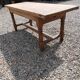 solid oak farmhouse table