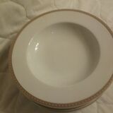 Fine porcelain soup plates