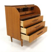 Scandinavian teak secretary, Bröderna Gustafssons, Sweden, 1950