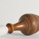 Brown Stoneware Table Lamp, Model number 59617, by Scheurich West Germany 1960s