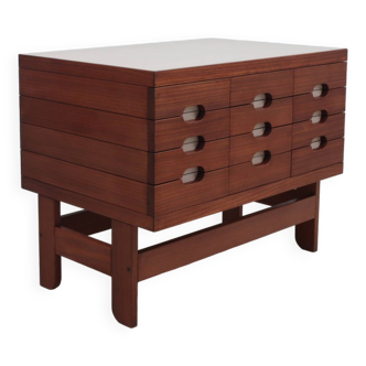 Commode vintage en teck 1960