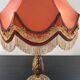 Lampe en laiton abat jour pagode