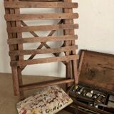 Tabouret pliant de peintre siège d'appoint