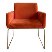Retro Armchair BoConcept Orange Fabric