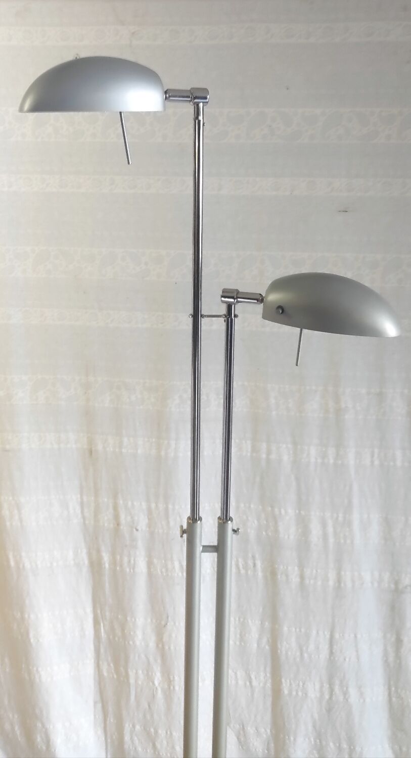 2-light floor lamp Jelken model for Ikea - 1980s