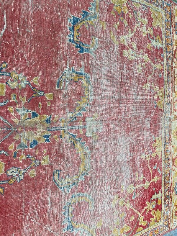 Turkish Smyrne Oushak carpet 236x466 cm