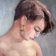 Femme nue Huile sur toile