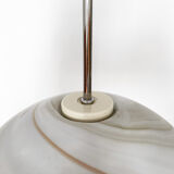 Carrara marble design glass lamp by Peill and Putzler