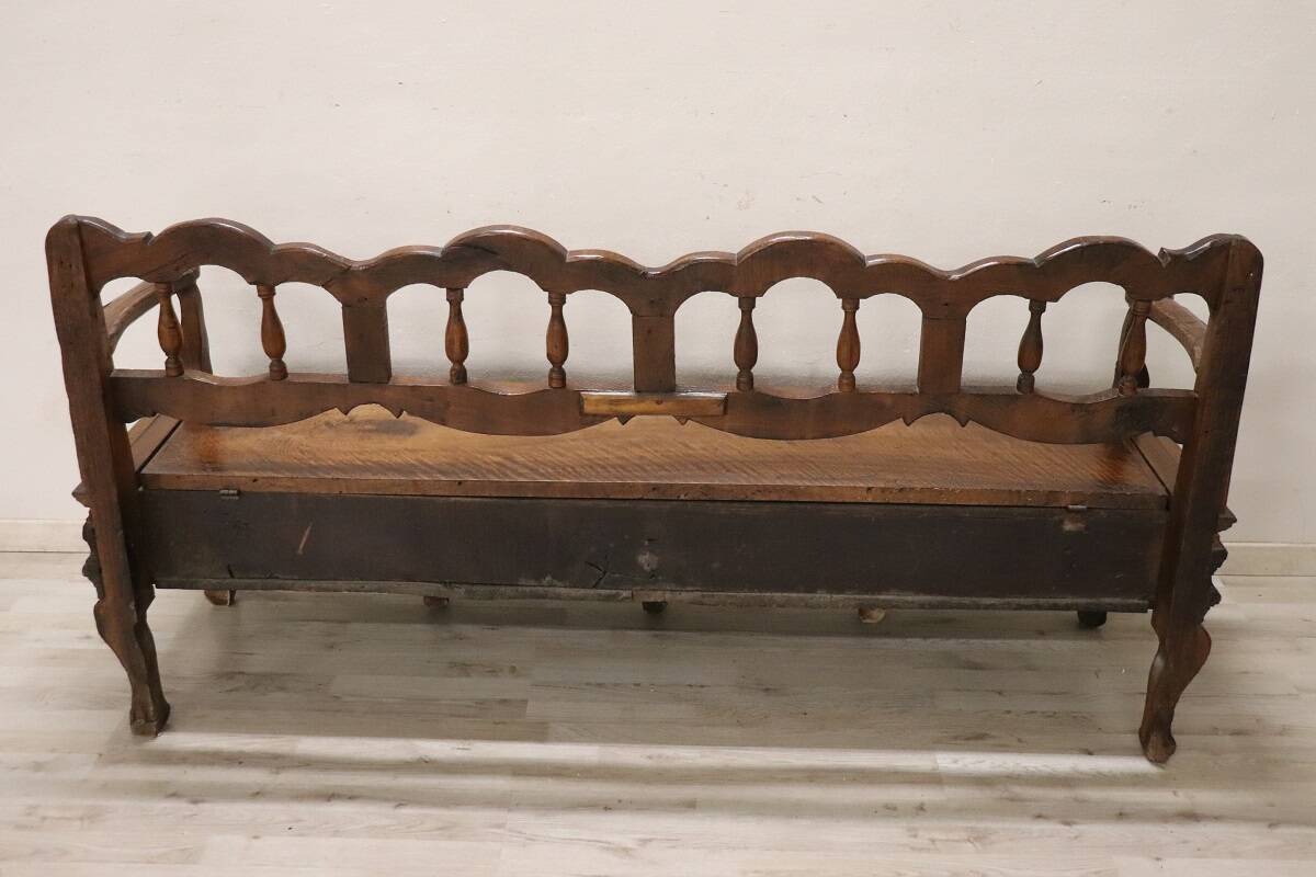 Banc 18ème Siècle En Noyer