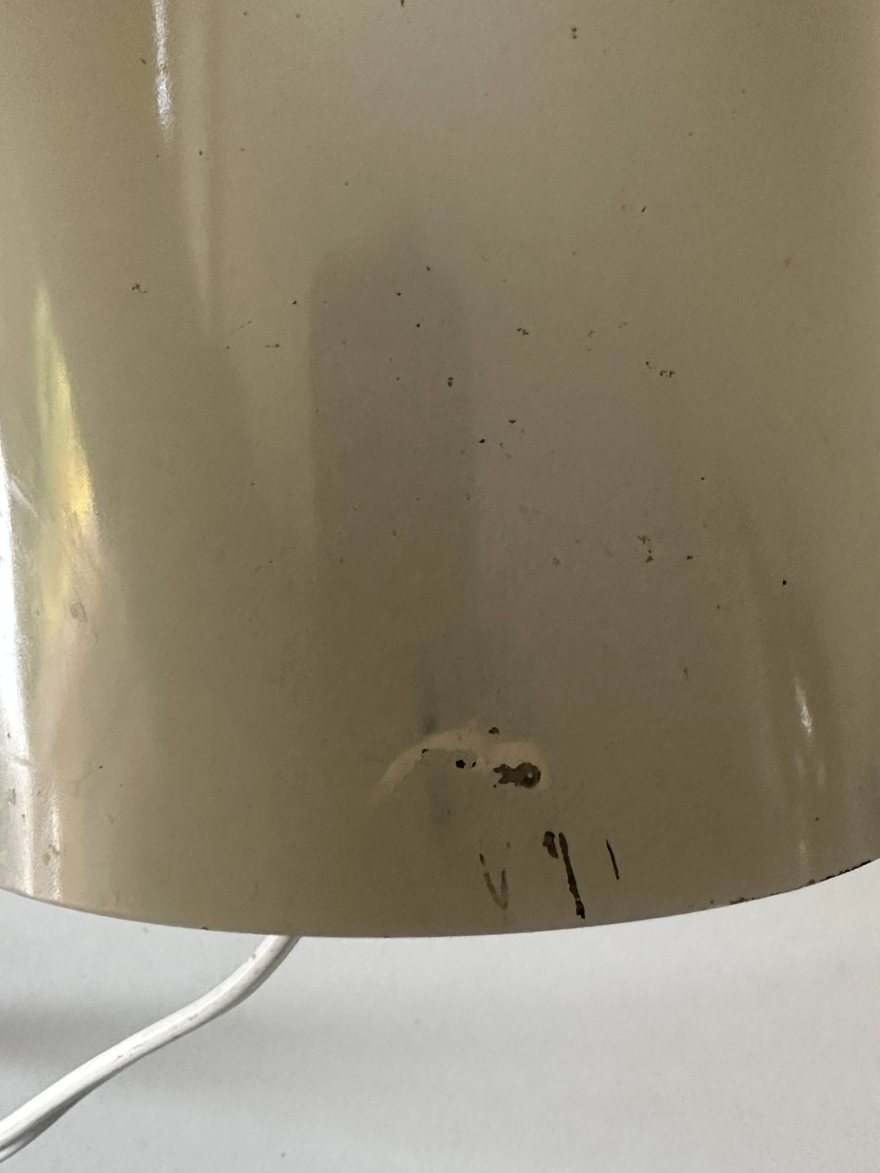 Pair of vintage design spring lamp wall lights from the 70s