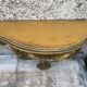 Vintage golden wall console