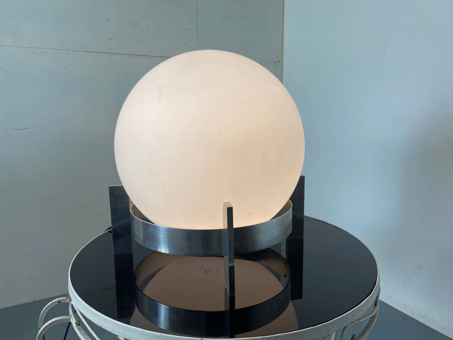 Lampe de table Globe de l'ère spatiale de Peil & Putzler d'Architonic, années 1970, Allemagne