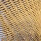 Wicker lotus armchair
