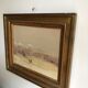 Huile sur toile paysage de Haute Provence