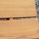 Solid elm bench from the 70s