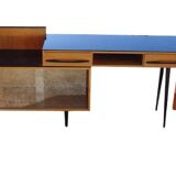 Stylish desk and cupboard set from the 1970s/80s - Design M. Pozar, UP Zavo