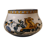 Small planter in Gien earthenware late nineteenth century