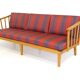 Sofa "Vivingsö" 3 places, Carl Malmsten, Sweden, 1960