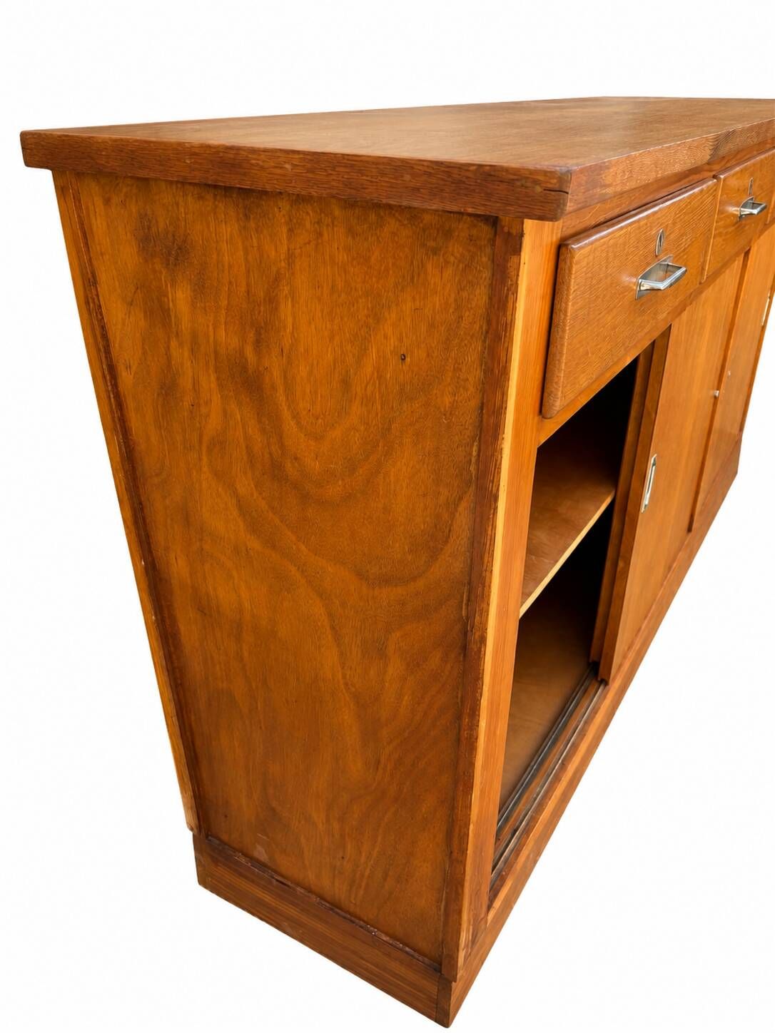 vintage haberdashery counter art deco 1950 vintage French store counter