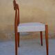 Set of 6 chairs Scandinavian teak by Niels Otto Møller