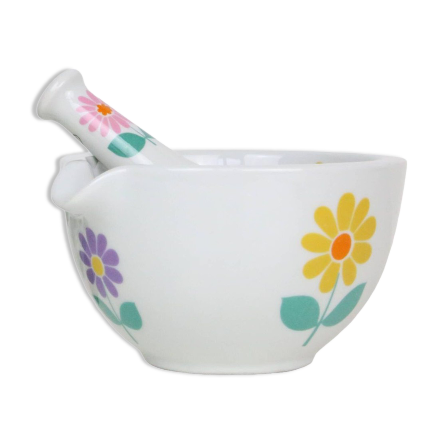 Roland Freyry porcelain mortar, 1970