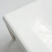 Stadio White dining table by Vico Magistretti for Artemide, 1970