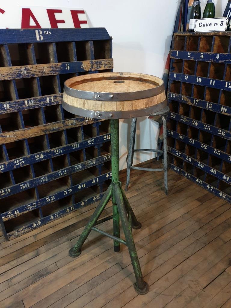 Eat standing industrial bistro