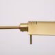 Holtkoetter Swing Arm Brass Floor lamp 1980s Germany