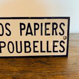 School enamelled brochure