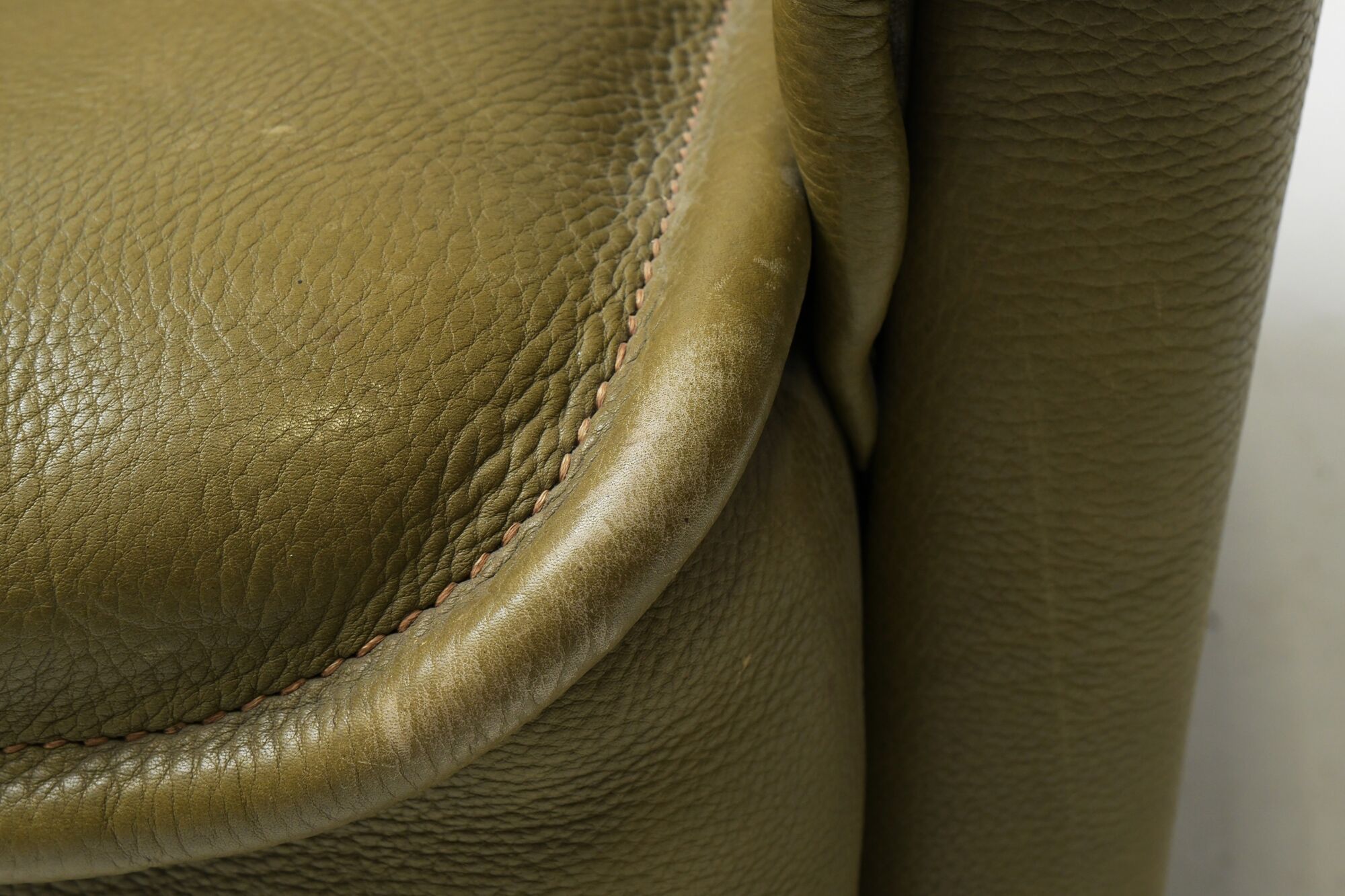 DS-12 modular vintage set in green leather by Team de Sede for De Sede Swiss