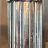 G. frattini pour relco lampadaire vintage chrome et tiges en verre