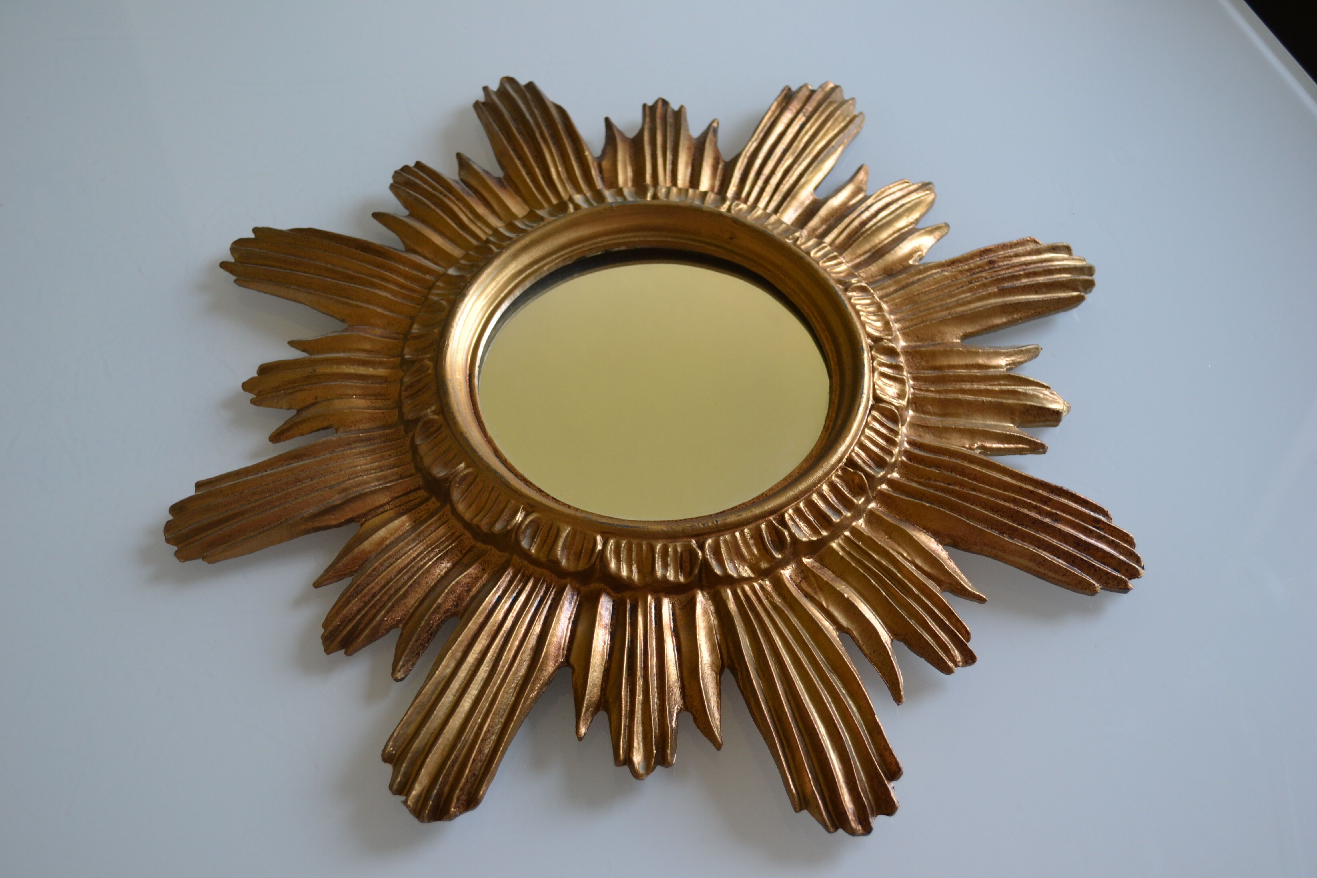 Vintage sun mirror 50s 60s