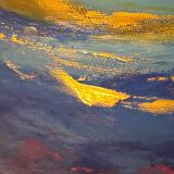 Original signed painting with certificate: marine painting