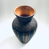 Vintage Art Ceramics Seta Vase attributed to Aldo Londi for Bitossi Raymor, Italy, 1960s