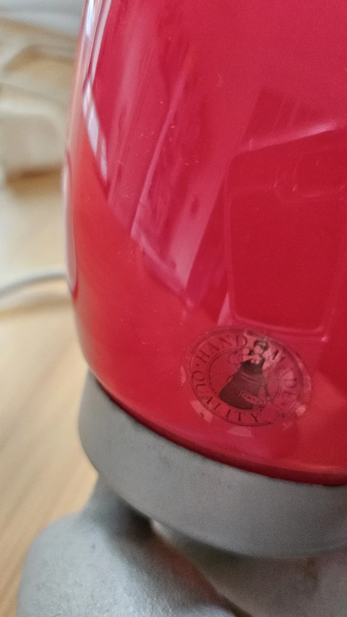 "Fjorton" red lamp by Tatsuo Konno for IKEA – Vintage 1990