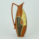 Vase sawa keramik 1950s organic shape and decor model 320-20